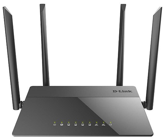 Roteador Wireless AC1200DIR-841 1200Mbps Gigabit 04 Antenas Preto D-Link DIR-841/ZTR