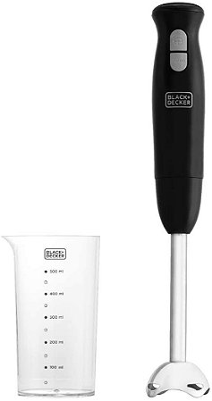 Mixer Vertical com Haste em Inox M300-B2 Preto Black Decker 220V