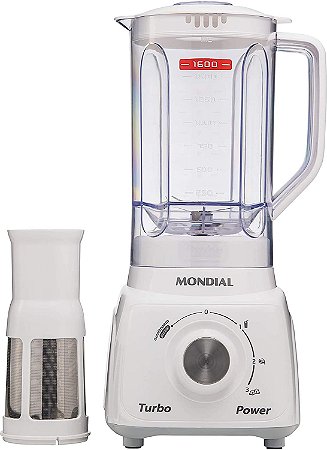 Liquidificador Turbo Power L-99 WG 2,2L Branco Mondial 220v