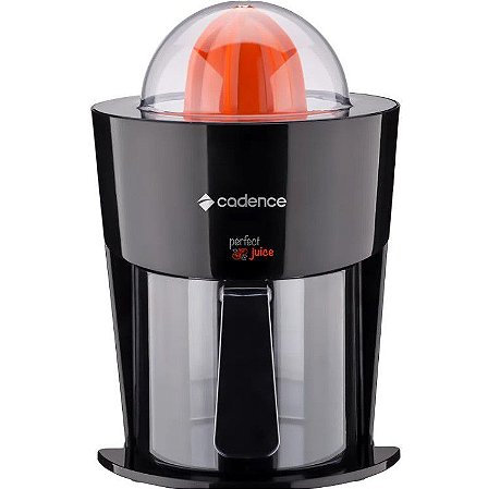 Espremedor de Frutas Perfect Juice Preto Cadence 110v