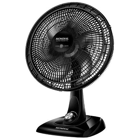 Ventilador de Mesa Mondial VSP-30-B Preto 30cm 6 pás 110v