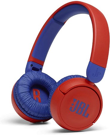 Fone de Ouvido Infantil JBL JR310BT Bluetooth Vermelho JBLJR310BTRED