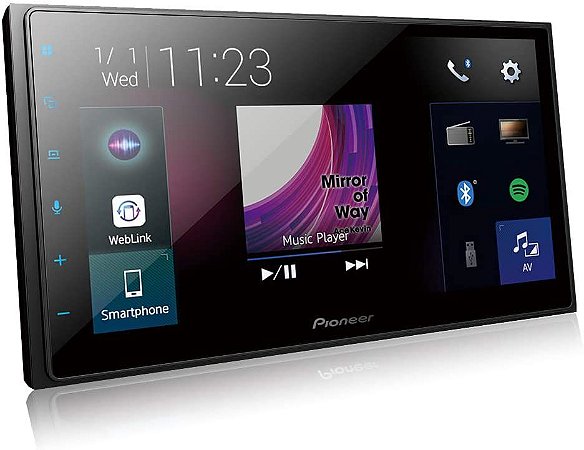 Multimídia Receiver Pioneer DMH Z5380TV 2Din CH. Regu 6.8
