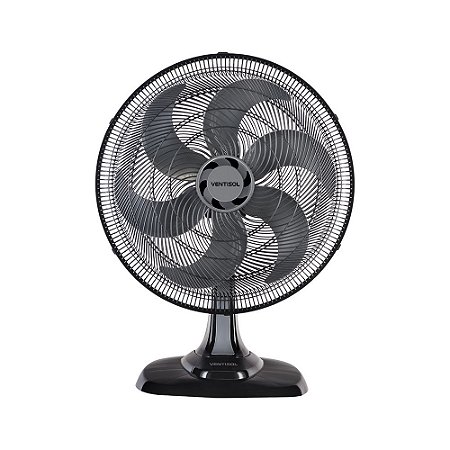 Ventilador Oscilante de Mesa Turbo 6P 50Cm Preto Premium Ventisol 4200 220v