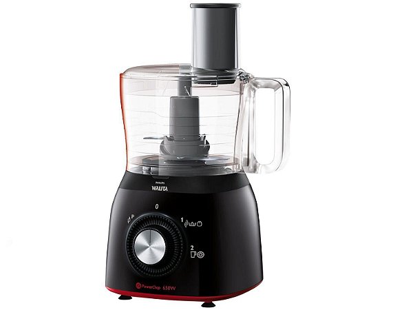 Processador de Alimentos Philips Walita RI7632/91 Preto e Vermelho 127v