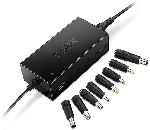 FONTE UNIVERSAL PARA NOTEBOOK ELGIN 9 ADAPTADORES 46RFTE90W000