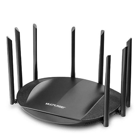 Roteador Multilaser Gigabit Ac2600 08 Antenas RE016