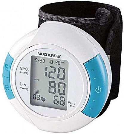 MONITOR DE PRESSÃO ARTERIAL DE PULSO MULTILASER HC075