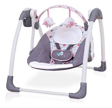 Cadeira de Descanso Automática Musical Rosa Plush Toys Mastela 6504 Ibimboo