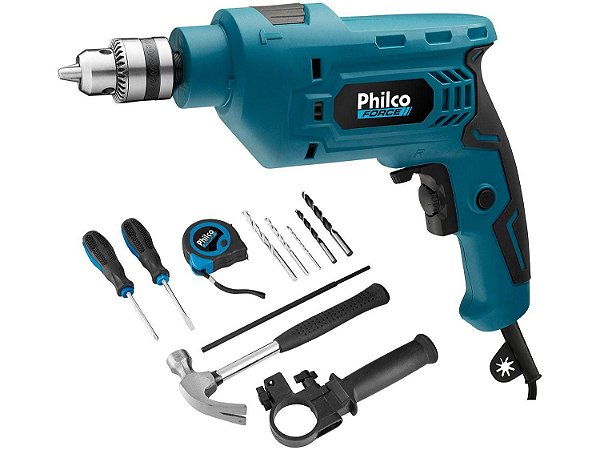 Furadeira Philco Force  Com Maleta Pfu01mf 220v