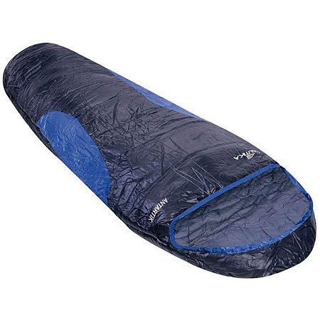 Saco de Dormir Nautika Antartik -7C à 3C Preto e Azul 230500-PRAZ