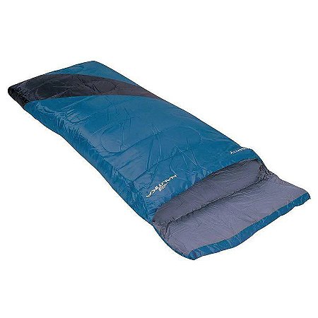 Saco de Dormir Nautika Liberty 4C à 10C Preto e Azul 230150-PRAZ