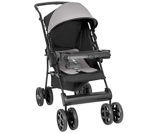 Carrinho de Bebê Solare Preto 10.009.001 Tutti Baby