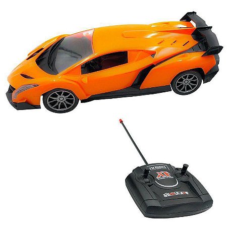 Carrinho de controle remoto Importway 1:16 BW025LR Laranja