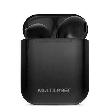 FONE DE OUVIDO MULTILASER PH358 TWS AIRBUDS PRETO