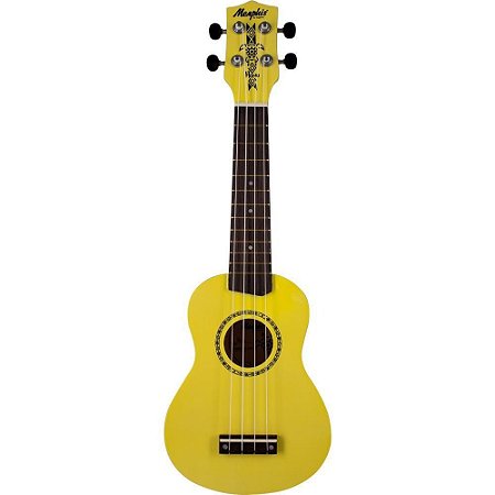UKULELE ACUSTICO HONU MEMPHIS NEON YELLOW TAGIMA
