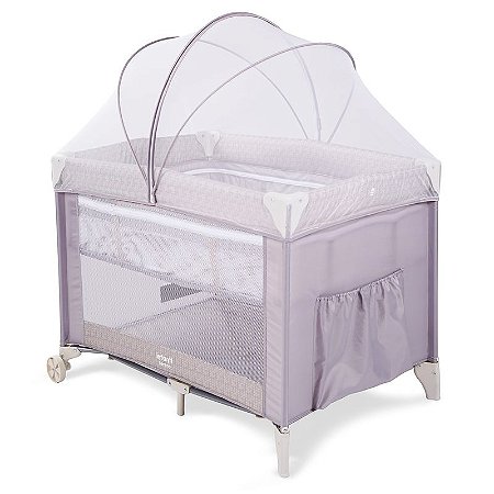 Berço Sereno Infantil Beige Hail IMP91561 Dorel