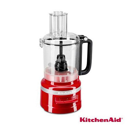 Processador de Alimentos KitchenAid Empire Red KJA09BVBNA com 3 Velocidades 250W 220V