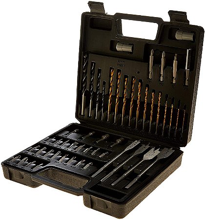 Superkit Maleta com 50 Brocas para Furadeira e Parafusadeira HO062 Multilaser