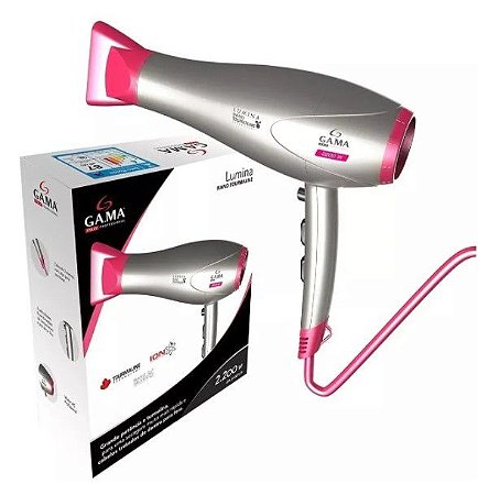 Secador de Cabelo Gama Italy Lumina Nano Tourmaline 220v