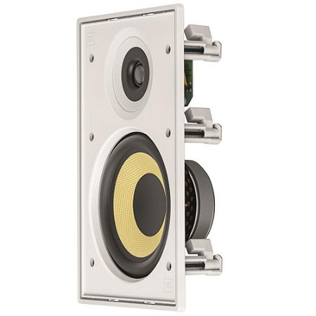 Caixa de Embutir Retangular CI6R 2 Vias JBL 60w Branca