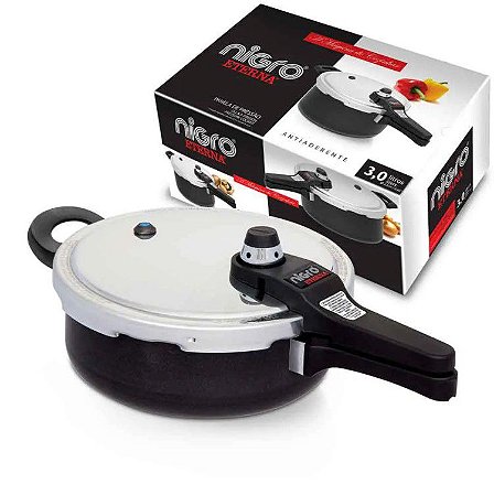 Panela de Pressão Nigro Eterna Com Antiaderente 3 Litros 097110