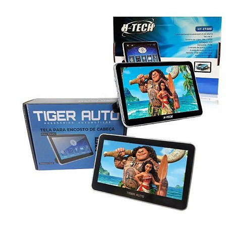 Monitor de 8" Acoplável USB Aux Bt Tiger 0402004