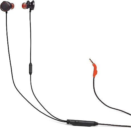 Fone Gamer Intra Auricular Gamer JBL Quantum 50 Preto JBLQUANTUM50BLK
