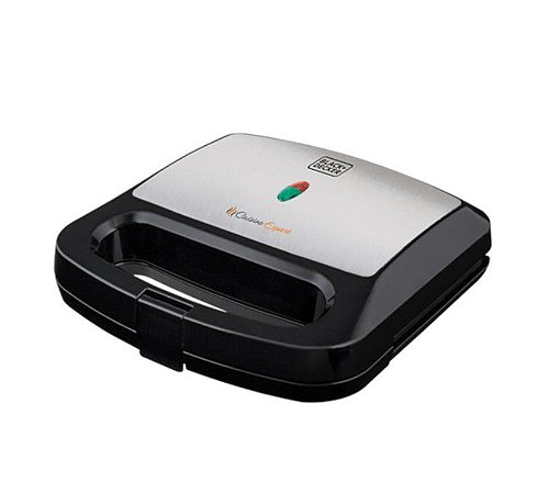Sanduicheira Elétrica Black Decker Preta SM800-B2 25945 220V