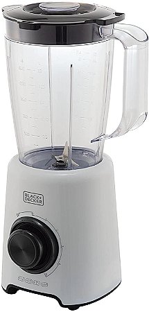 Liquidificador Black Decker Branco Com Trava de Segurança L800-BR 25939 110V