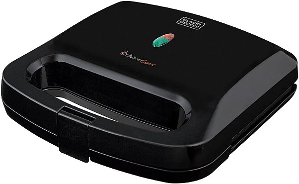 Grill e Sanduicheira Black Decker Preto Cuisine Expert GS800-B2 25943 220V