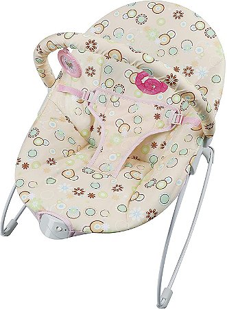 Cadeira de Descanso Vibratória Clean Bege Mastela WL6701-C Ibimboo