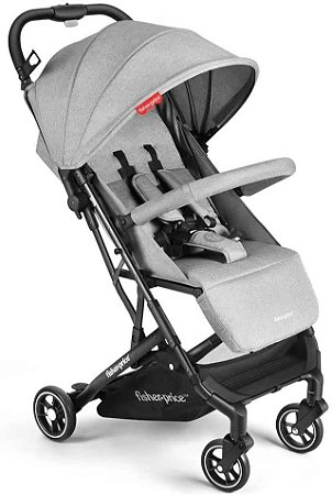 Carrinho Compacto Multilaser Oppa Cinza Fisher Price BB422