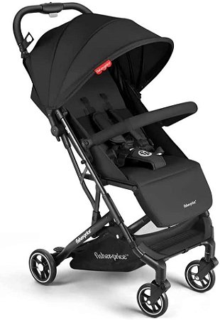 Carrinho Compacto Multilaser Oppa Preto Fisher Price BB421