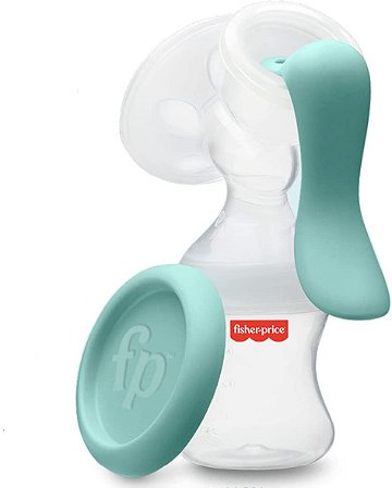 Extrator de Leite Materno Multilaser Manual Branco/Verde Fisher Price BB321