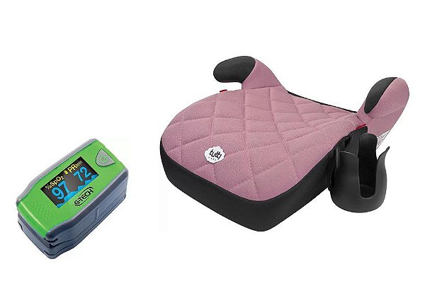 Kit Assento Triton Tutti Baby Rosa + Oximetro Pediatrico G-tech OXIOLPED
