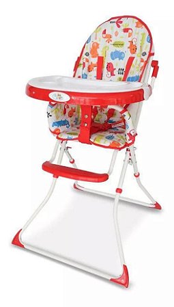 Cadeira de Alimentação Bebe Flash Vermelho Baby Style