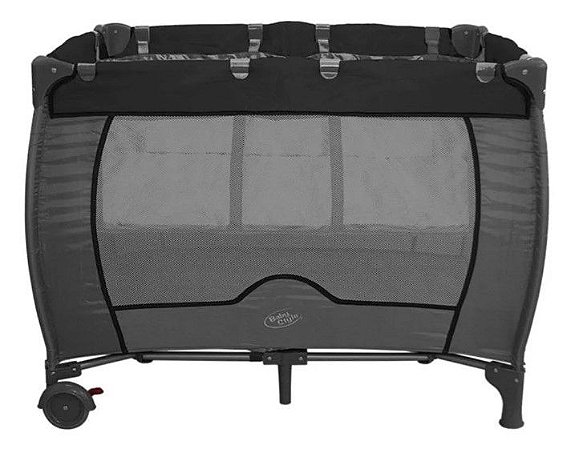 Berço Compacto Preto Baby Style 116815