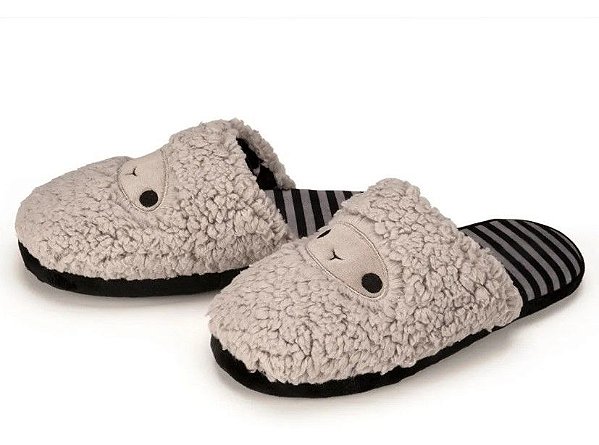 Pantufa Importway Chinelo Ovelha 36/37 IWPO3637