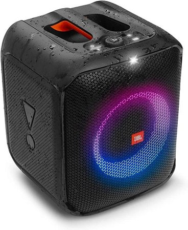 Caixa de Som Portátil JBL PartyBox Encore Essential Bluetooth Preto
