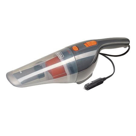 Aspirador de Automóveis 12v com 2 Acessórios BDCV370-LA