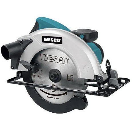 Serra Circular Wesco 7.1/4" 180MM Positec WS3441 220V