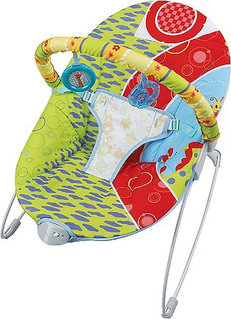 Cadeira de Descanso Animais Verde e Vermelho Mastela WL6701-F Ibimboo