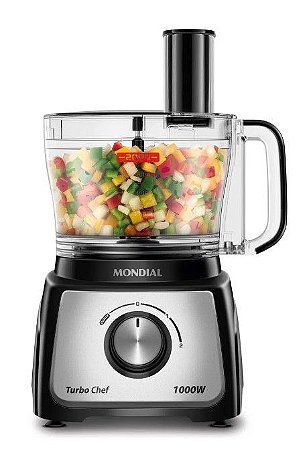 Multiprocessador Mondial Turbo Chef 5 em 1 110V