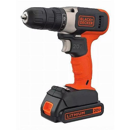 Parafusadeira e Furadeira 20V Ion Litio BCD702C1-BR