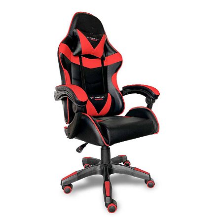 Cadeira Gamer Drako ELG CH31BKRD Preto/Vermelho