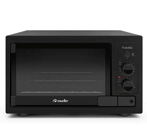 Forno Elétrico de Bancada Mueller Fratello Preto Fosco 44 Litros 220V