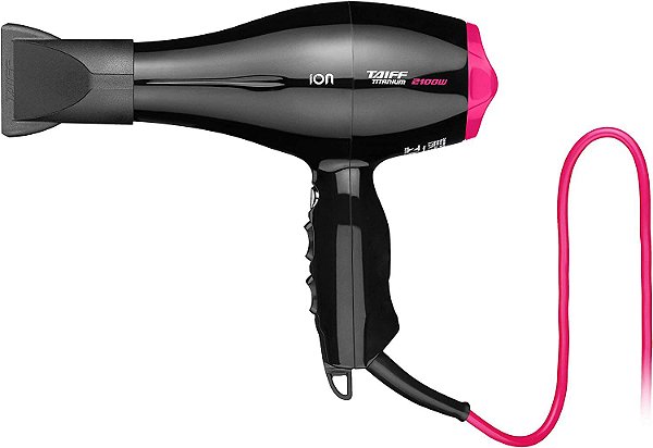 Secador de Cabelo Taiff Titanium 2100w Pink 110v
