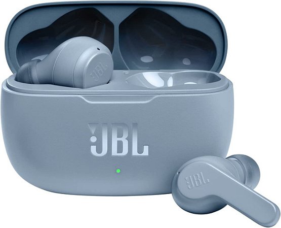 Fone de Ouvido JBL Wave 200 TWS Intra Auricular Azul JBLW200TWSBLU