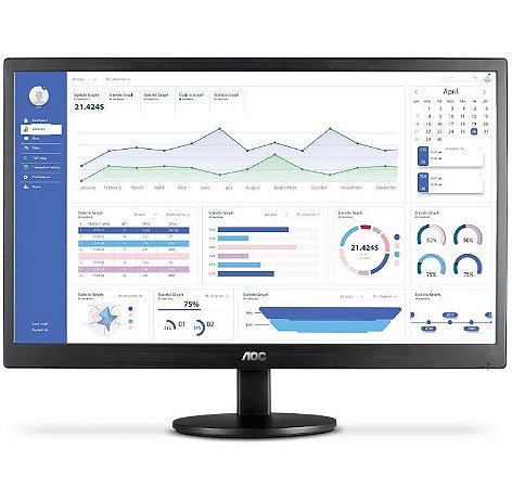 Monitor AOC E970SWHNL 18.5 LED VGA/HDMI 60HZ Anti Reflexo 5MS L524651B